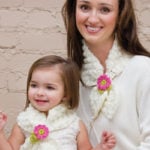 Free Mom & Me Lotus Scarf Crochet Pattern