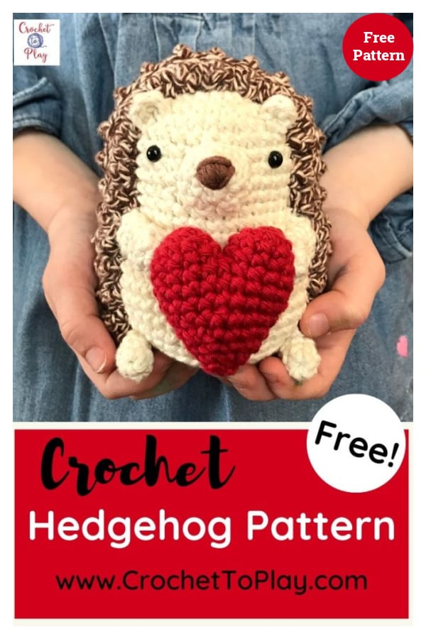 Hedgehog Free Crochet Pattern