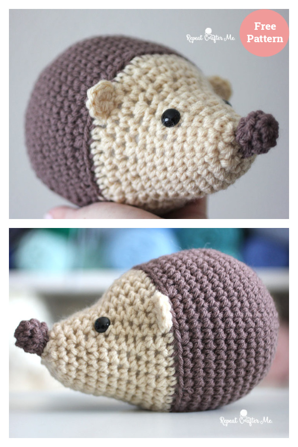 Hedgehog Free Crochet Pattern 