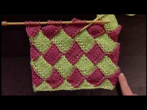 How to Knit Entrelac Video Tutorial