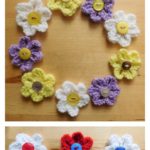 Knitted Summer Flowers Free Pattern