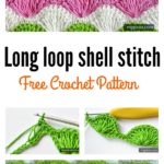 Long Loop Shell Stitch Free Crochet Pattern