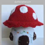 Mushroom House Free Crochet Pattern