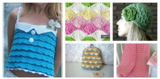 Beautiful Shell Stitch Crochet Free Patterns and Projects