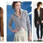 Stylish Cardigan Sweater Free Knitting Patterns