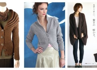 Stylish Cardigan Sweater Free Knitting Patterns