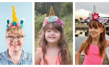 Unicorn Headband Crochet Patterns