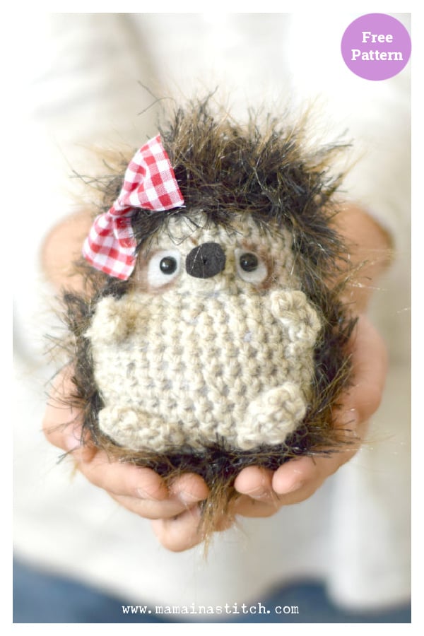 Woodland Hedgehog Amigurumi Free Crochet Pattern