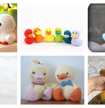 10+ Free Amigurumi Duck Crochet Patterns