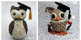 Adorable Crochet Amigurumi Graduation Owl Free Pattern