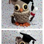 Amigurumi Wisdom the Graduation Owl Free Crochet Pattern