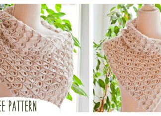 Broomstick Lace Cowl Free Pattern
