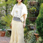 Crochet Lacy Long Skirt Free Pattern