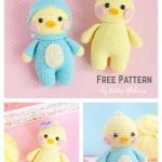 Duck Amigurumi Lalafanfan Free Crochet Pattern