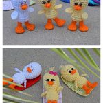 Duckies Amigurumi Free Crochet Pattern