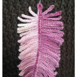 Feather Necklace Free Crochet Pattern