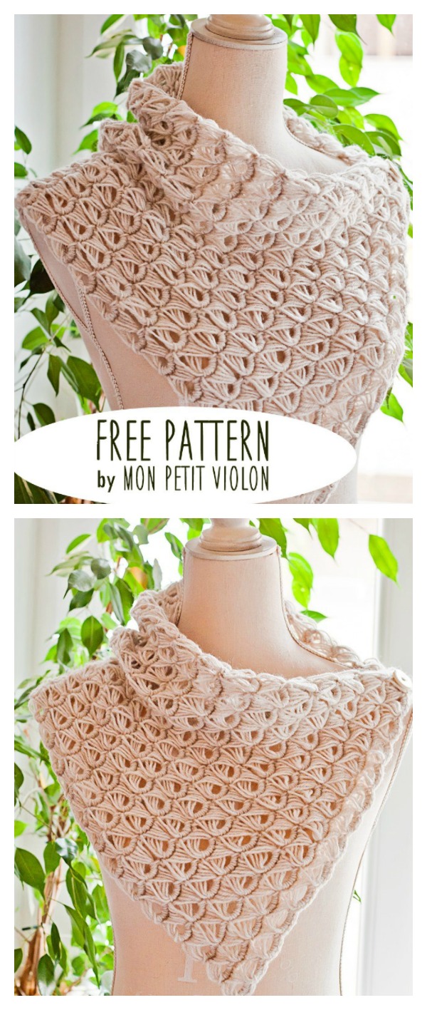Free Broomstick Lace Cowl Crochet Pattern
