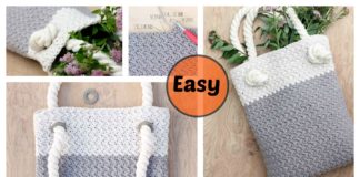 Free Crochet Tote Bag Pattern For Beginners