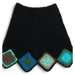 Granny Square Skirt Free Crochet Pattern