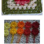 How to Crochet 3D Flower Granny Square