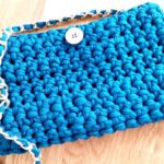 How to Crochet a Purse Handbag with t-shirt Yarn Video Tutorial