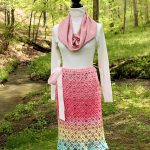 Ladies Lace Fan Skirt Free Crochet Pattern