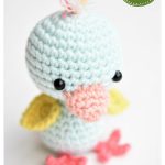 Little Friendly Duck Free Crochet Pattern