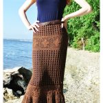 Maxi Skirt Free Crochet Pattern