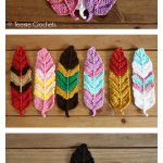 Feathers Free Crochet Pattern