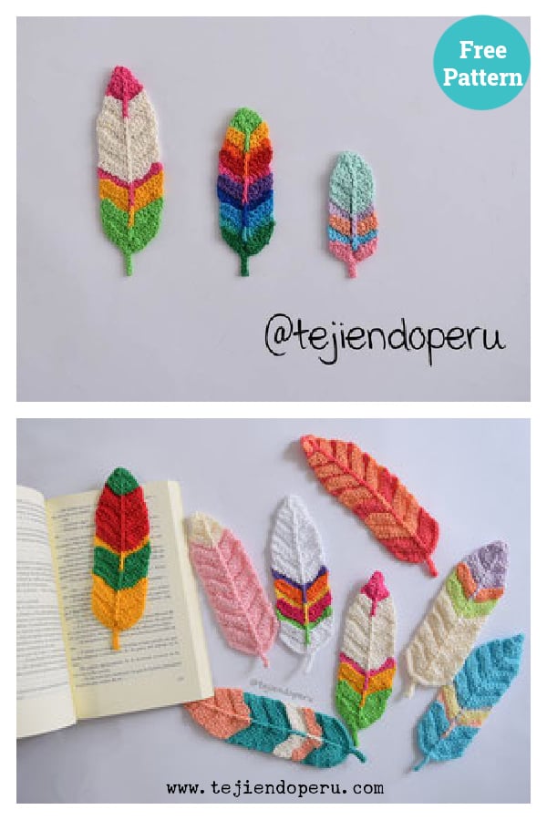 Pretty Feather Free Crochet Pattern 