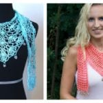 Pretty V Scarf FREE Crochet Patterns