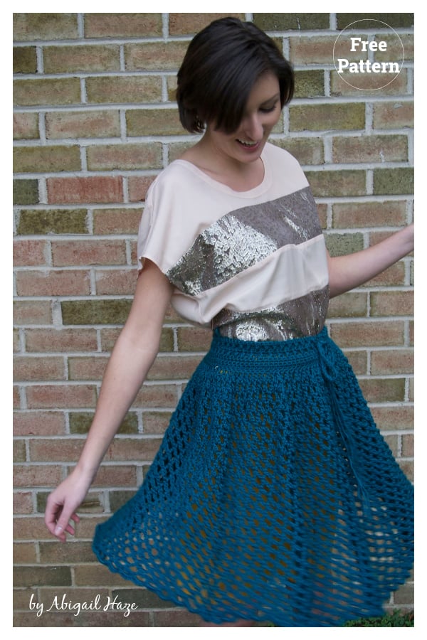 Spring Break Skirt Free Crochet Pattern