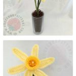 Spring Daffodils Free Crochet Pattern