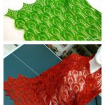 Spring Leaves Lace Shawl Free Knitting Pattern