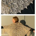 Spring Leaves Lace Shawl Free Knitting Pattern