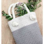 Suzette Tote Bag Free Crochet Pattern and Video Tutorial