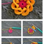 How to Crochet 3D Flowers Multi Petals