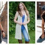 Beautiful Long Vest Free Crochet Pattern