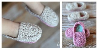 Crochet Baby Loafers Free Pattern