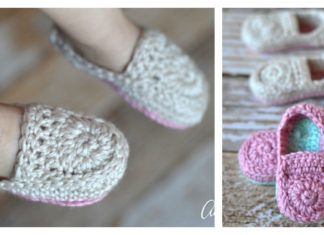 Crochet Baby Loafers Free Pattern