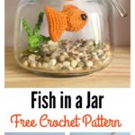 Crochet Fish Amigurumi in a Jar Free Pattern