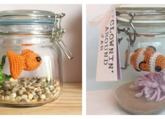 Fish Amigurumi Free Patterns in a Jar