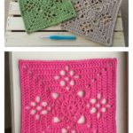 Crochet Victorian Lattice Square Free Pattern