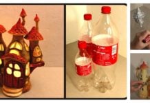 DIY Fairy House Lamp Using Plastic Bottles