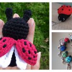 Free Amigurumi Ladybug Keychain Crochet Pattern