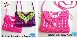 Cutie Free Crochet Carry Purse Pattern