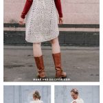 Granny Square Long Vest Free Crochet Pattern