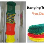 Hanging Toy Organizer Free Crochet Pattern