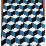 Isometric Blanket Free Crochet Pattern