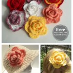 Just Roses Hairpin Free Crochet Pattern